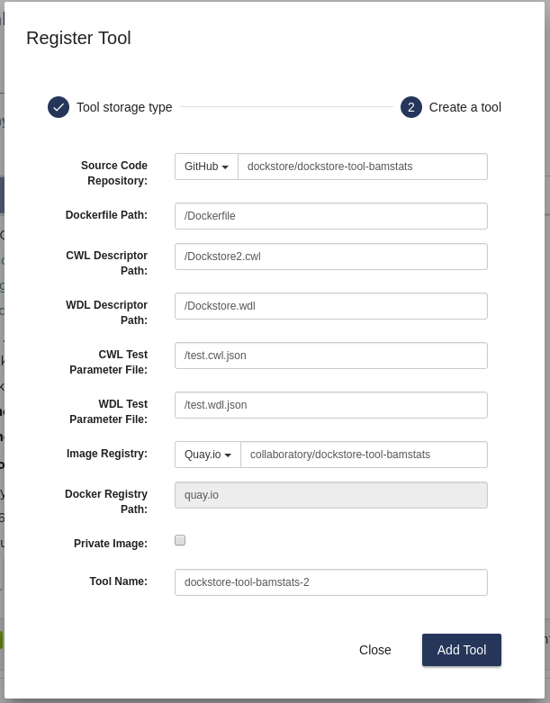 Add alternate tool